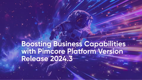 Boosting Business Capabilities with Pimcore Platform Version Release 2024.3