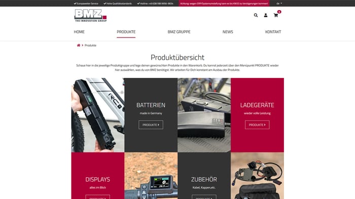 B2B eCommerce Portal for Europe's Leading Battery Manufacturer