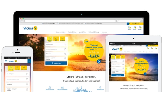 A Leading Tour Operator Modernizes Its Website for Improved Experience