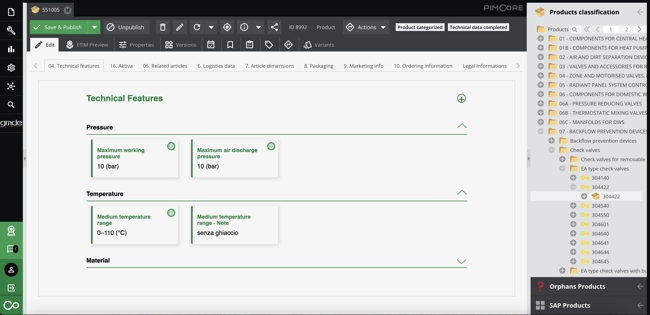 Centralization and innovation: GMDE implements PIM and DAM at Caleffi