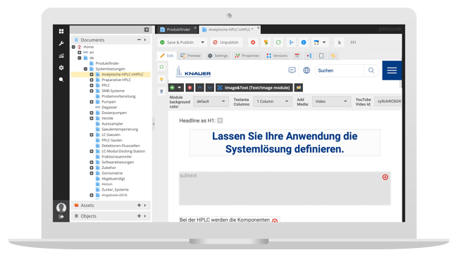 Advancing science with Pimcore